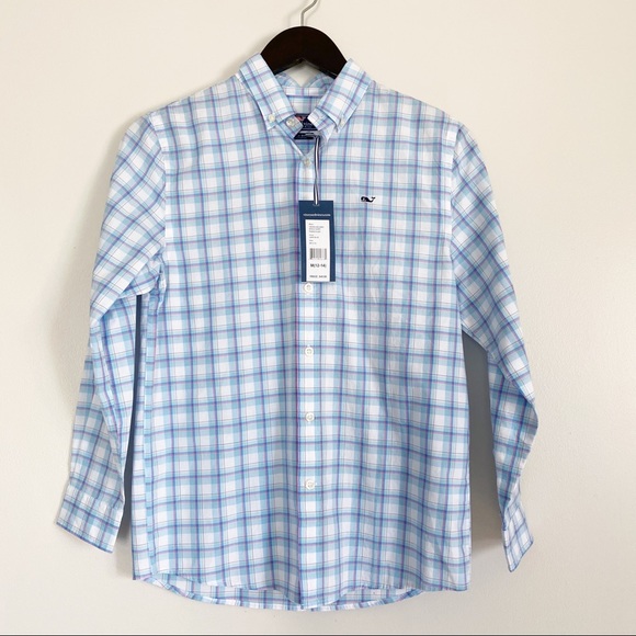 Vineyard Vines Other - VINEYARD VINES Pasea Plaid Jake Blue